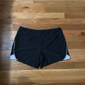 Black spandex shorts